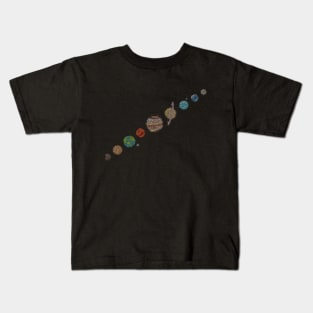 Planets in my world Kids T-Shirt